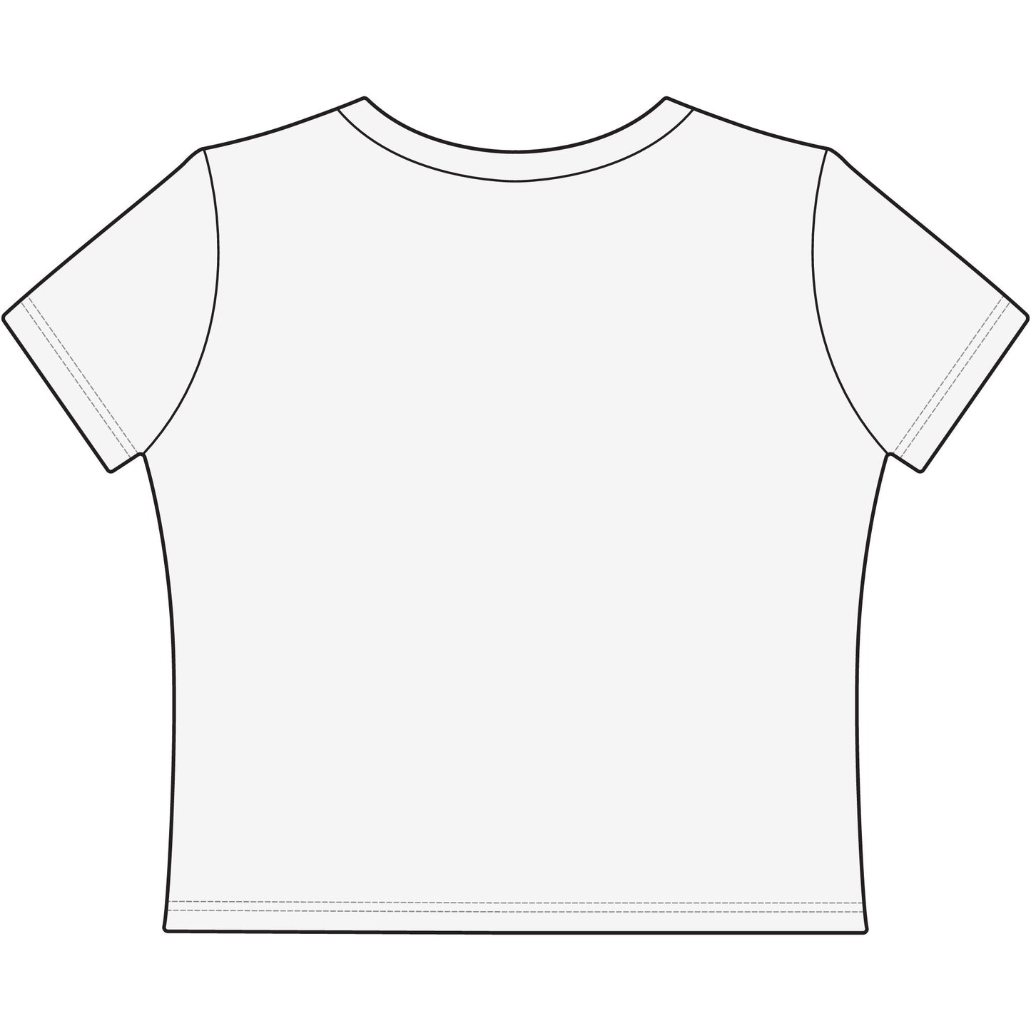 Sassy Doll Graphic Tee – Middle Finger Barbie Attitude Crop Top