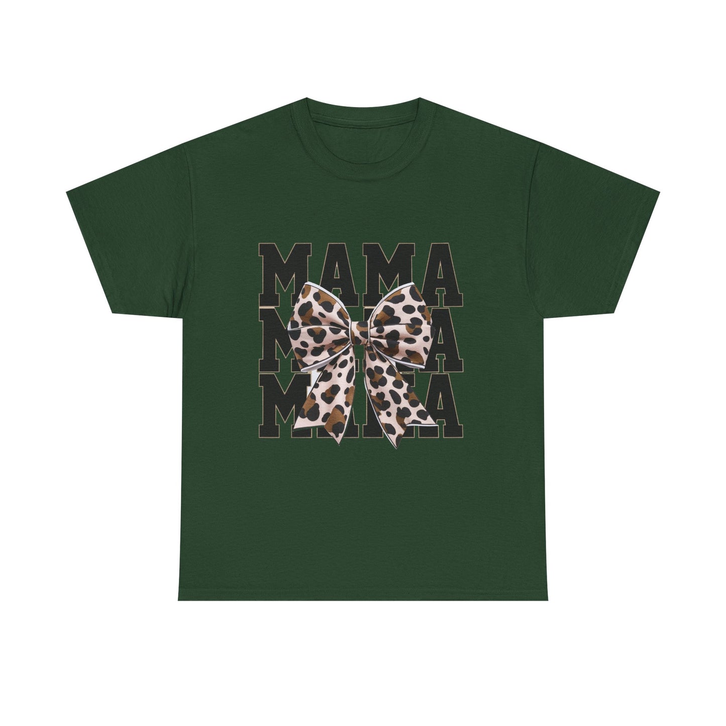 Mama Leopard Bow Tee