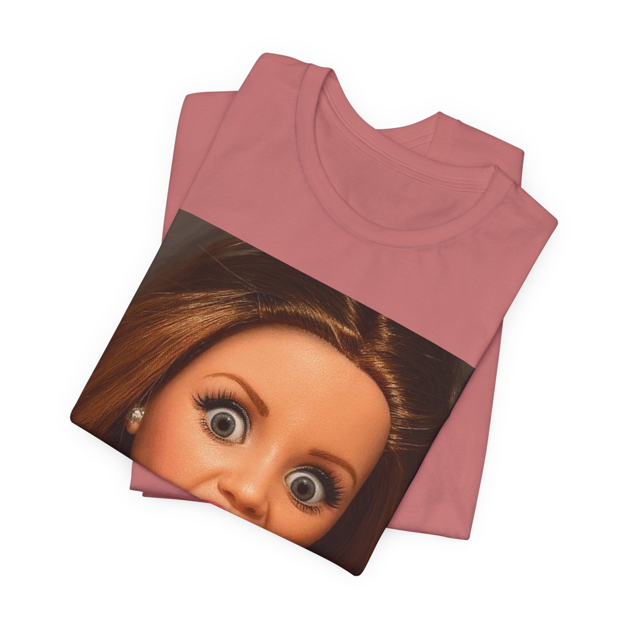 Disgusted Doll Jersey Short Sleeve Tee