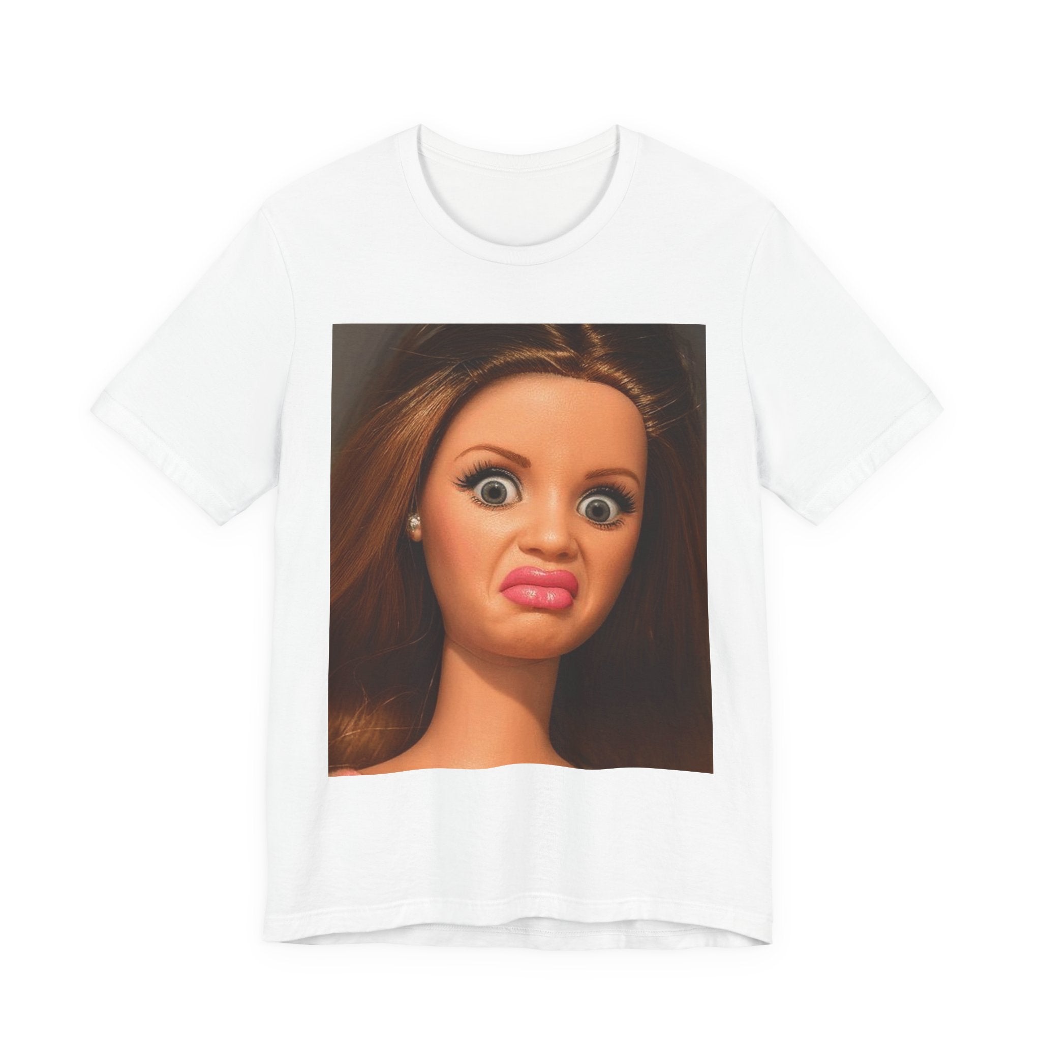 Disgusted Doll Jersey Short Sleeve Tee
