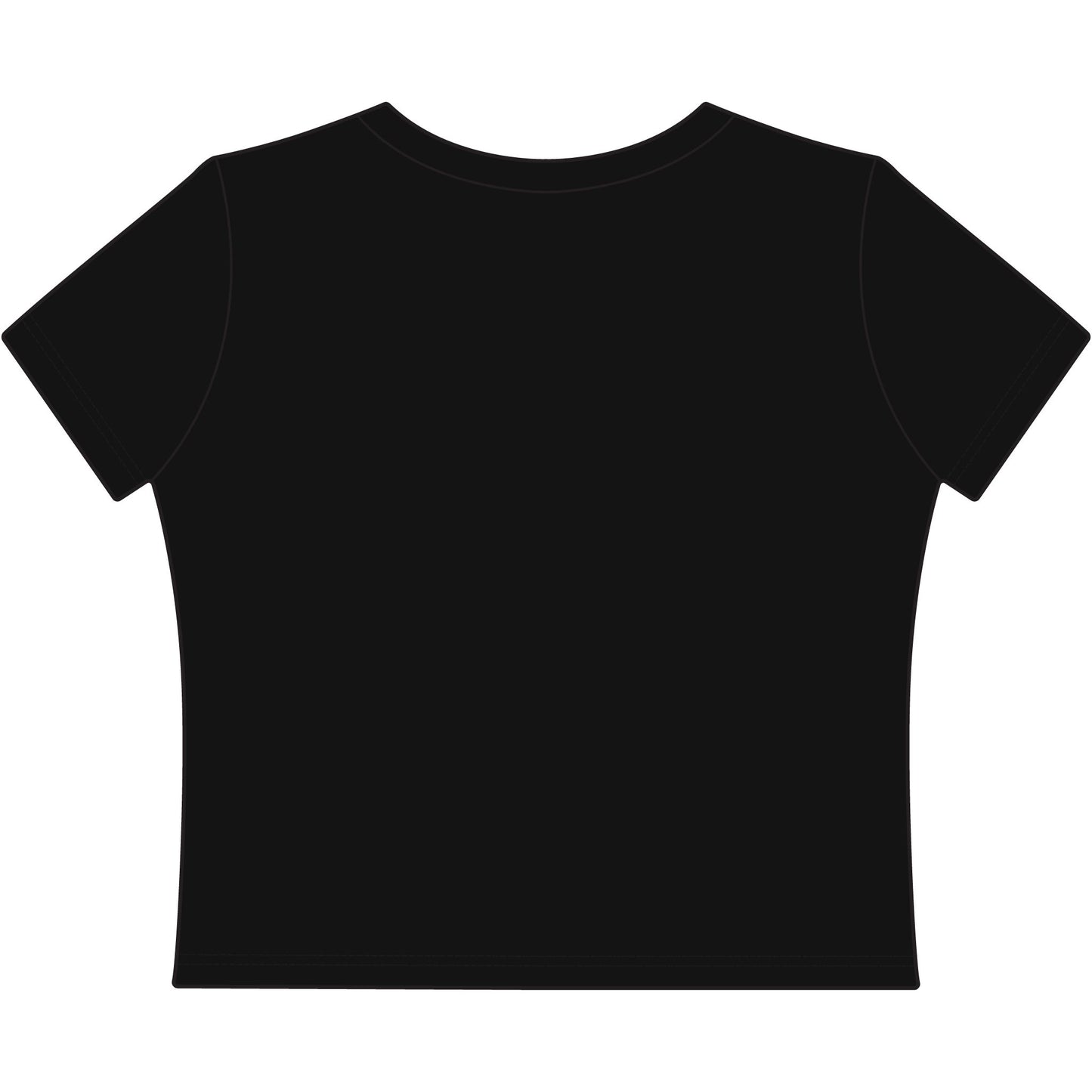 Sassy Doll Graphic Tee – Middle Finger Barbie Attitude Crop Top