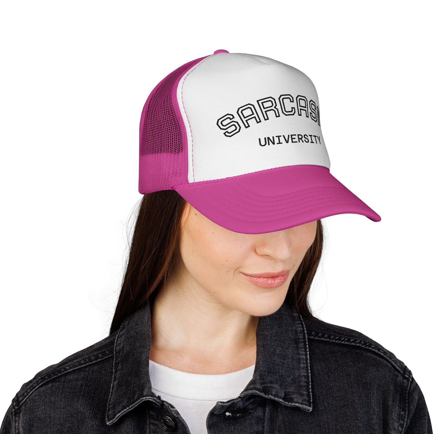 Sarcasm University Trucker Hat