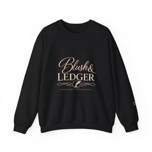 Blush & Ledger Crewneck - Elevated Comfort