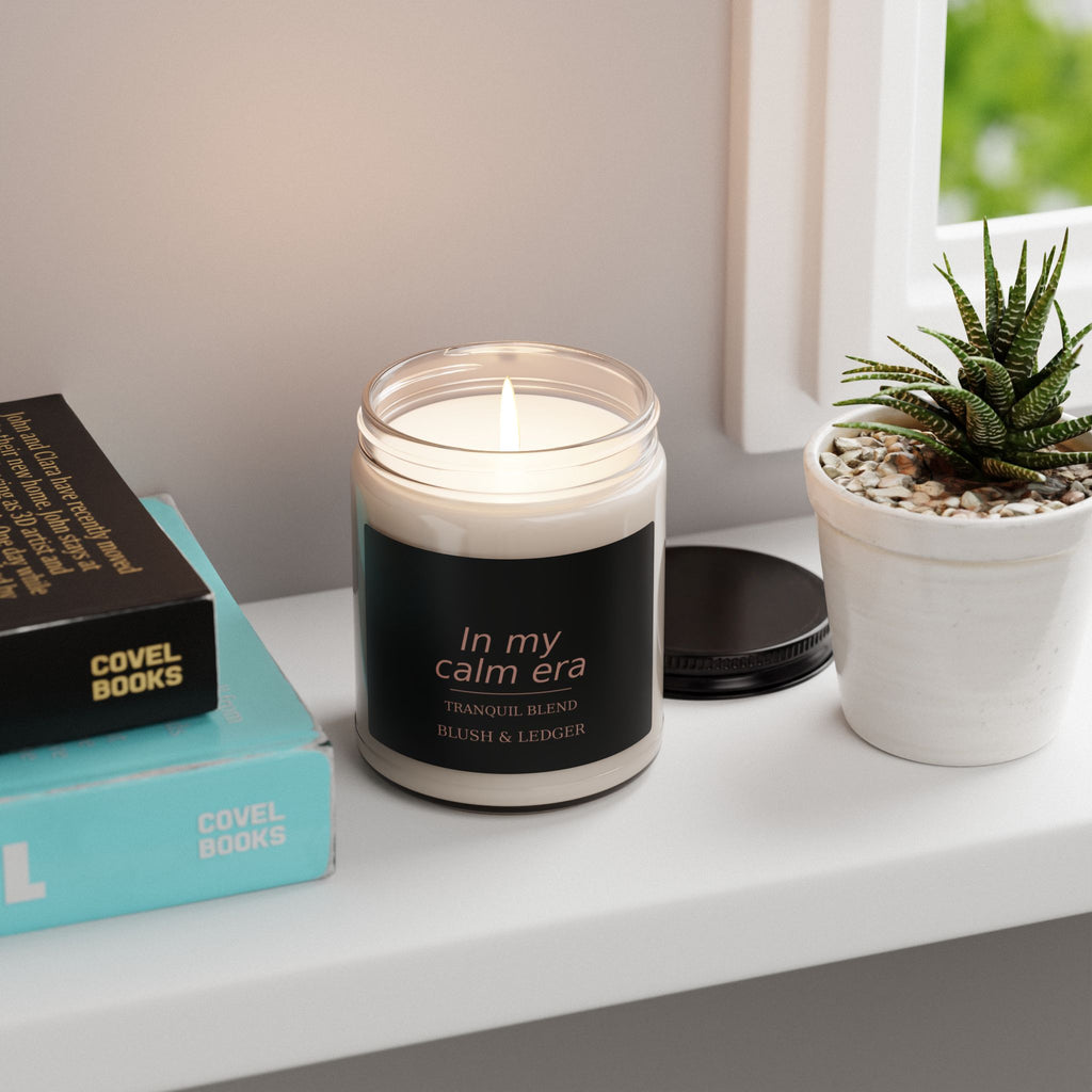 In My Calm Era Soy Candle — Tranquil Blend 9oz