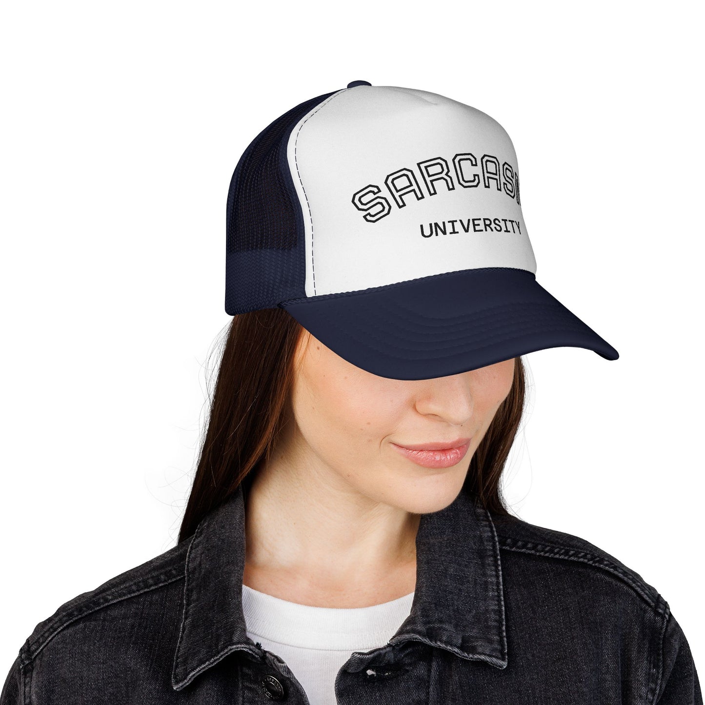 Sarcasm University Trucker Hat