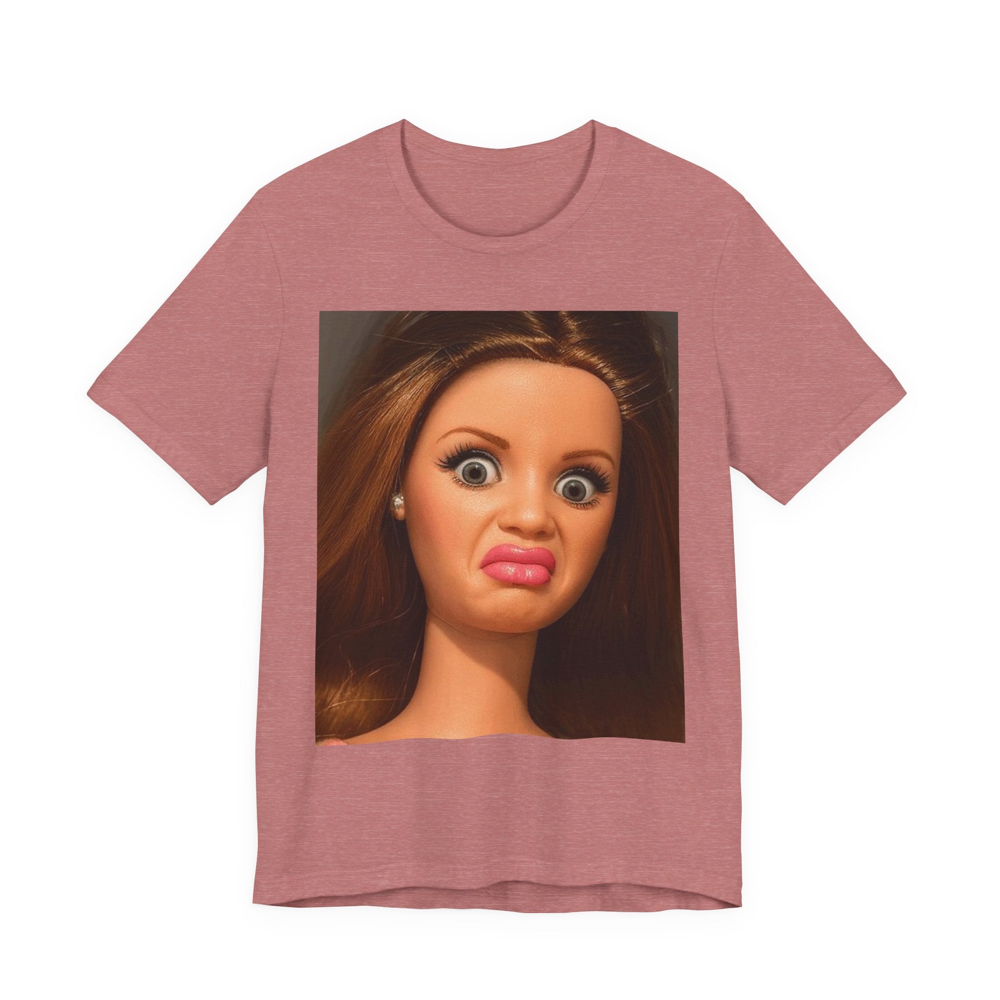 Disgusted Doll Jersey Short Sleeve Tee