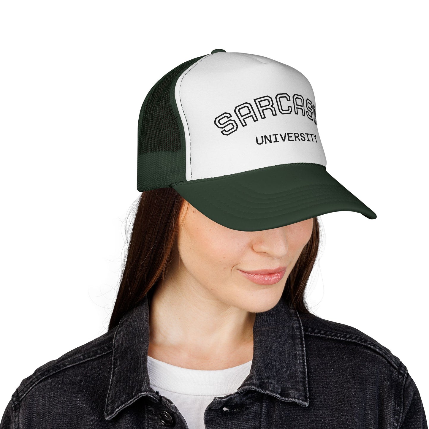Sarcasm University Trucker Hat