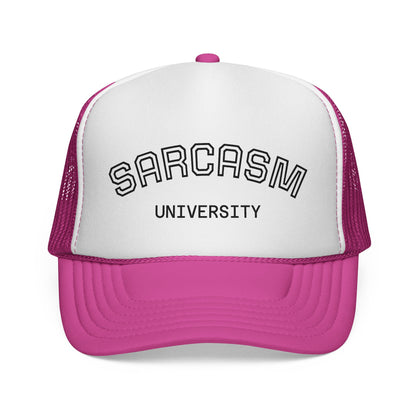 Sarcasm University Trucker Hat