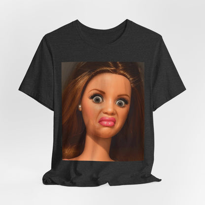 Disgusted Doll Jersey Short Sleeve Tee