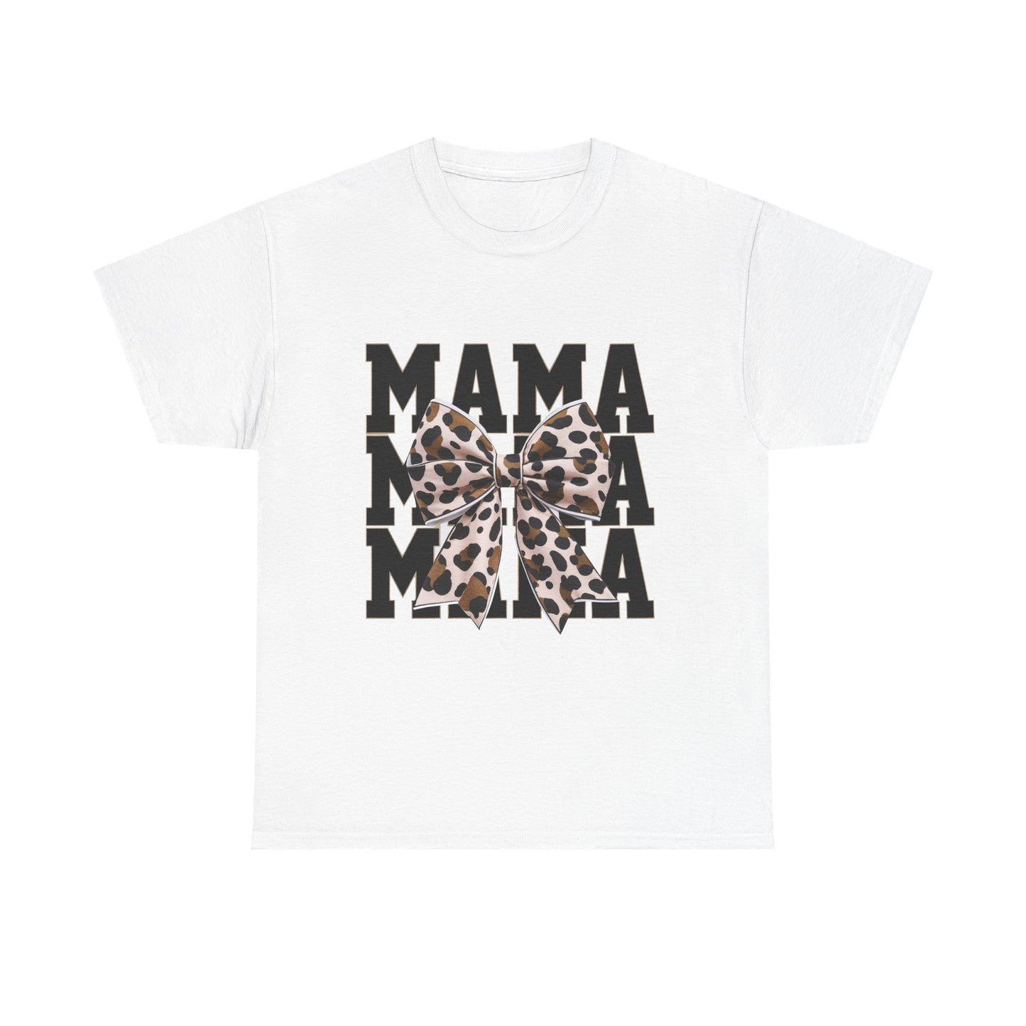 Mama Leopard Bow Tee