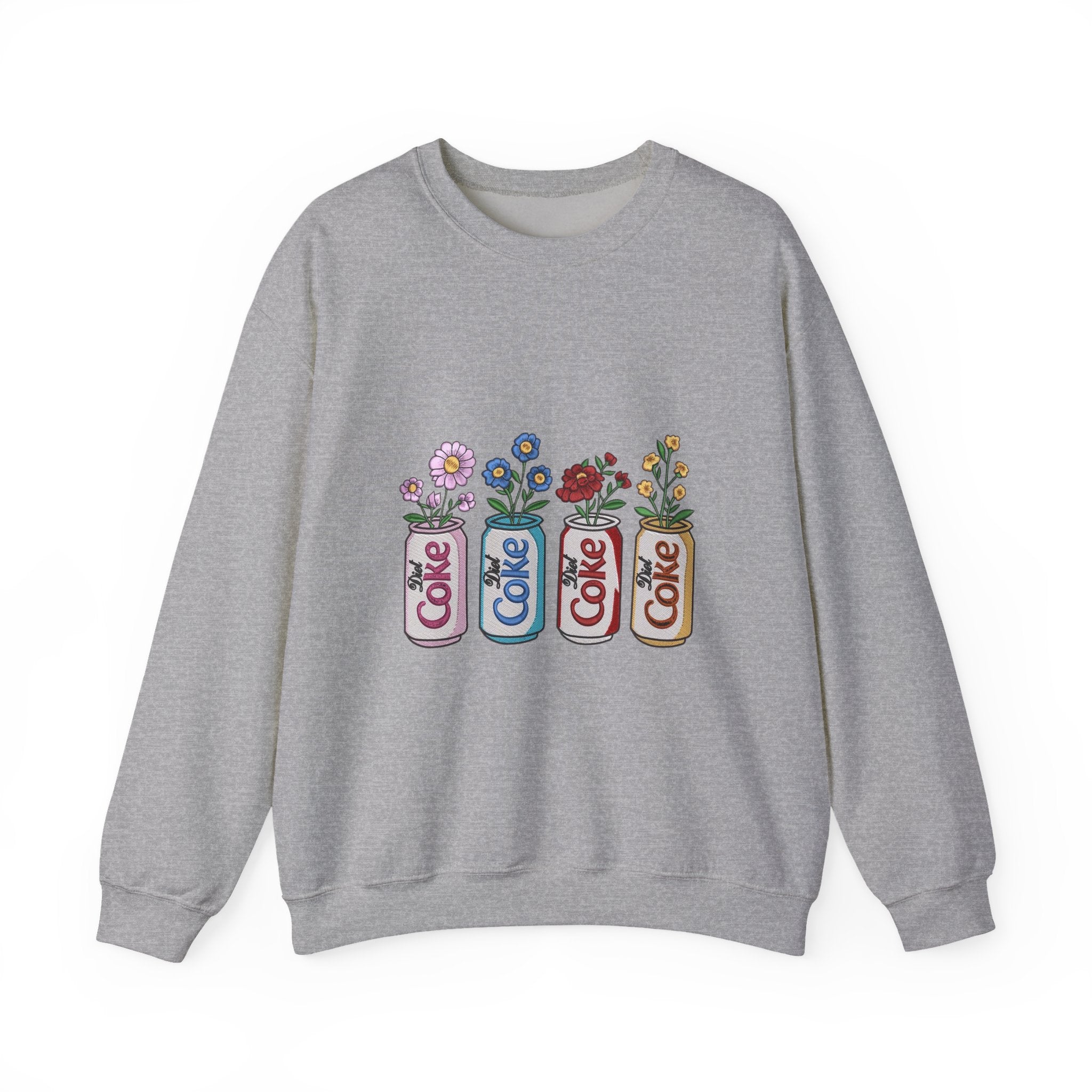 Flower Diet Coke Crewneck Sweatshirt