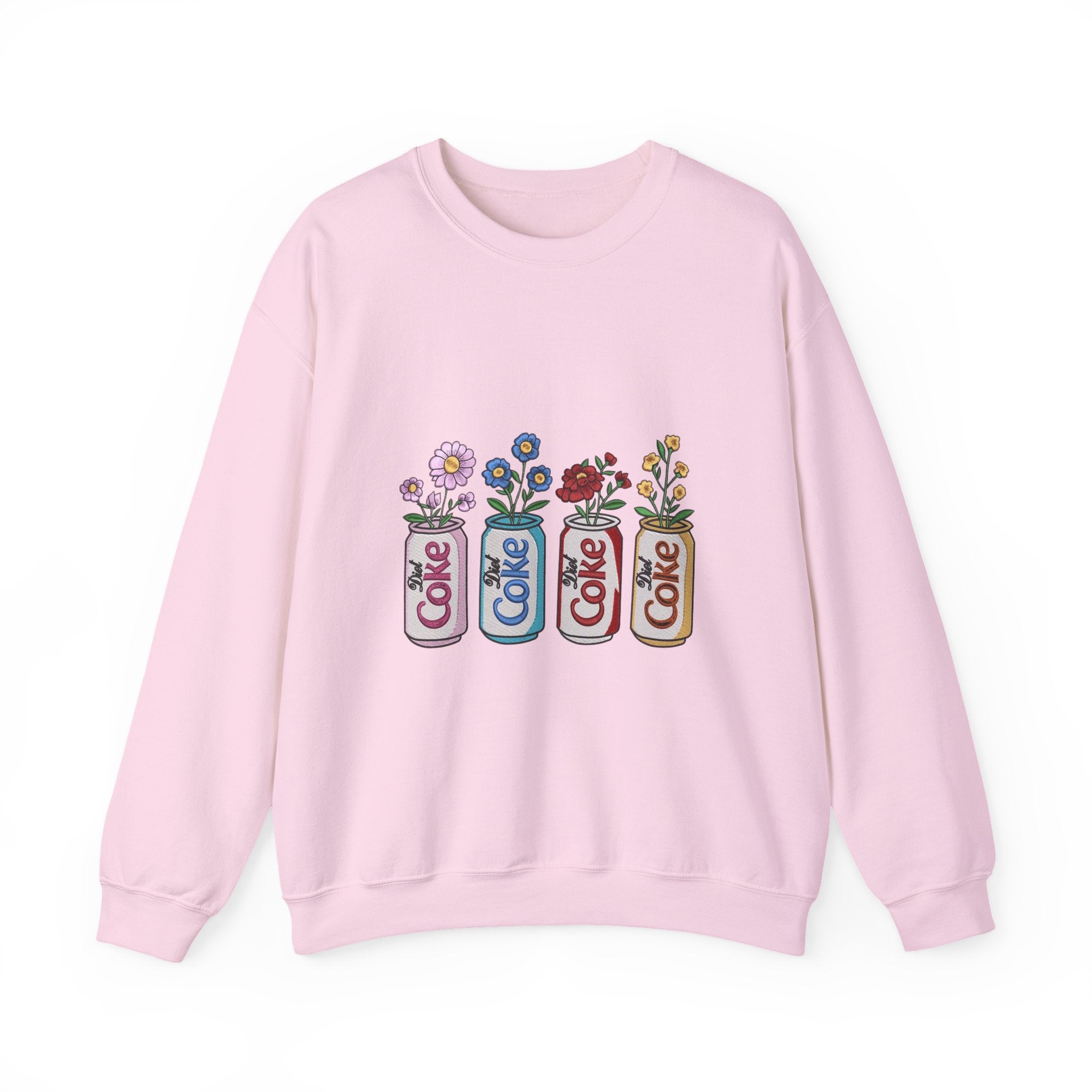 Flower Diet Coke Crewneck Sweatshirt
