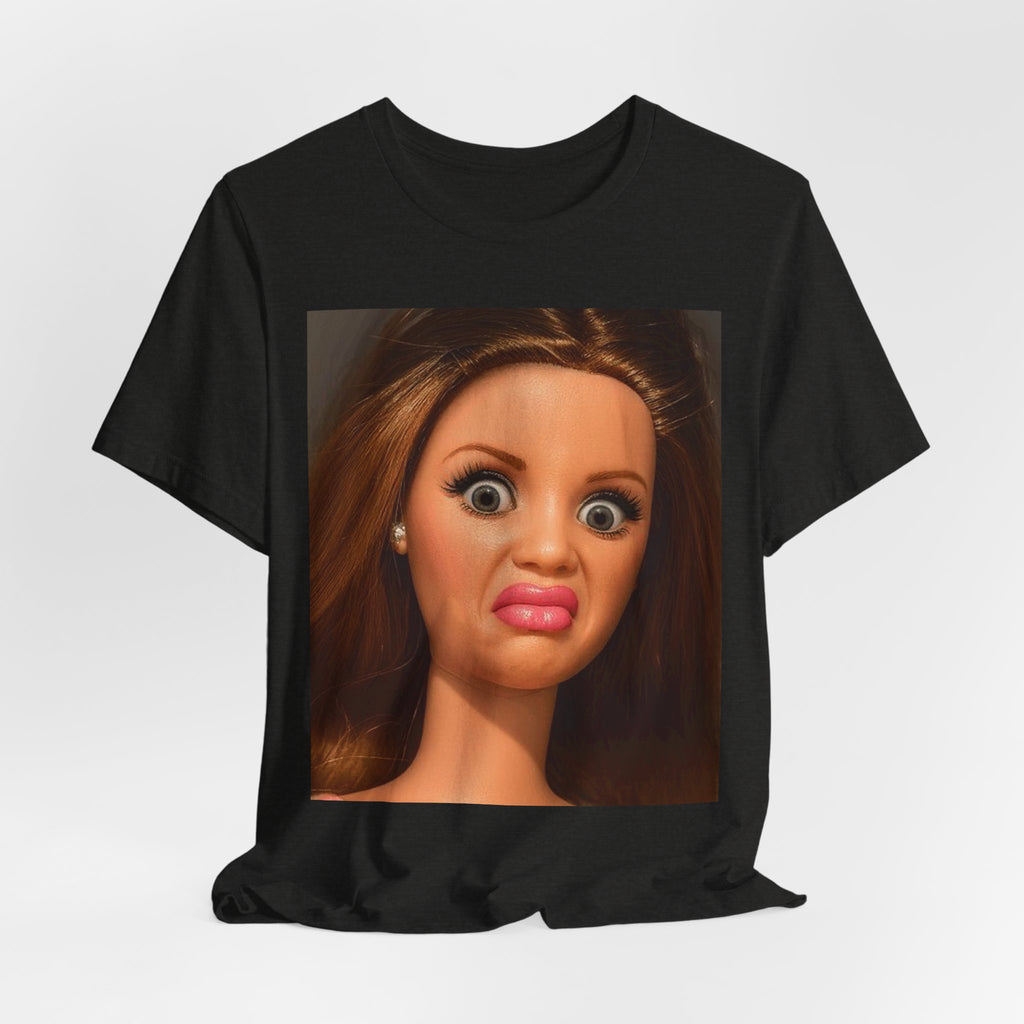 Disgusted Doll Jersey Short Sleeve Tee