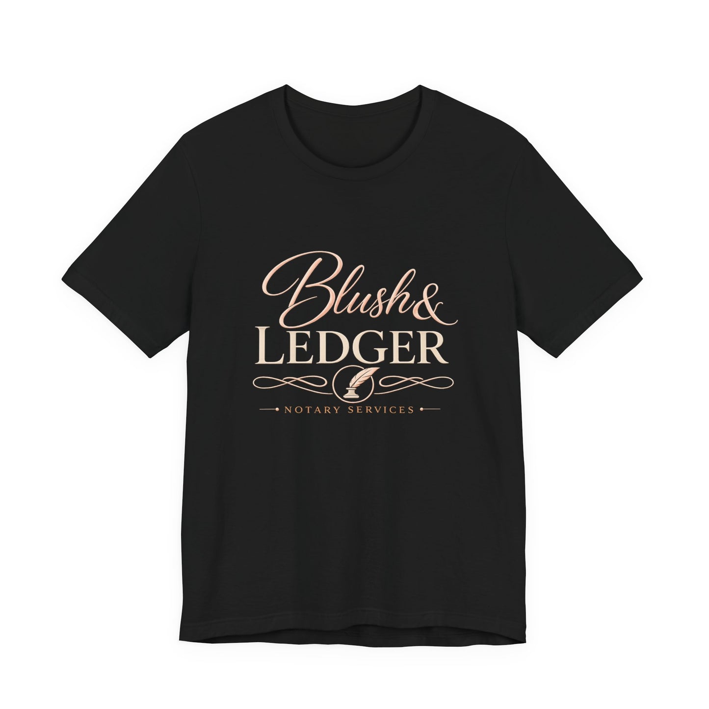 Blush & Ledger Signature Tee- Notary Edition