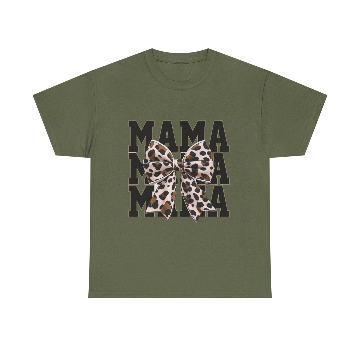 Mama Leopard Bow Tee